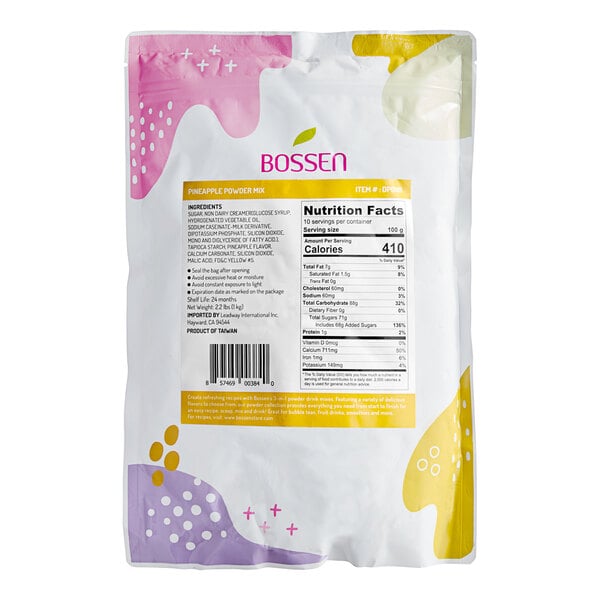 Bossen 2.2 lb. Pineapple Powder Mix