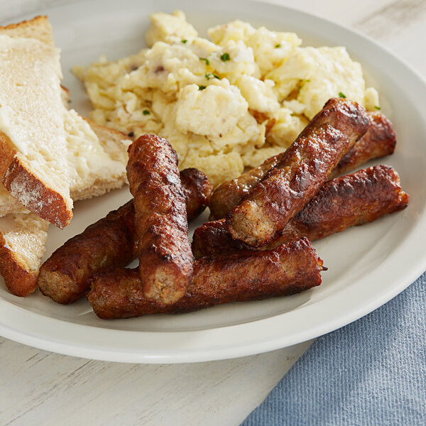 Hatfield 1 oz. Fully Cooked Sage Sausage Link - 160/Case