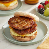 Hatfield 2 oz. Fully Cooked Sage Sausage Patty - 80/Case