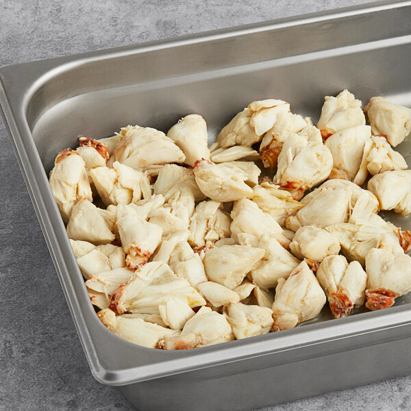 Handy 1 lb. Colossal Lump 30/40 Crab Meat - 6/Case