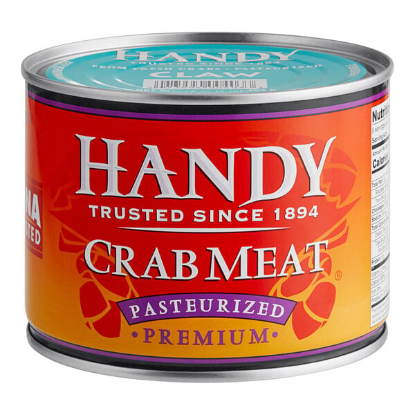 Handy 1 lb. Claw Crab Meat - 6/Case