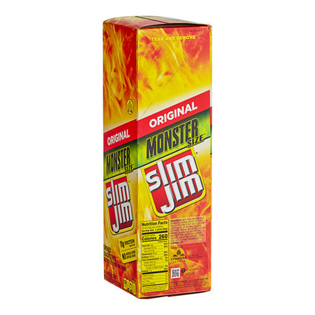 Slim Jim Original Monster Meat Stick 1.94 oz. - 18/Pack