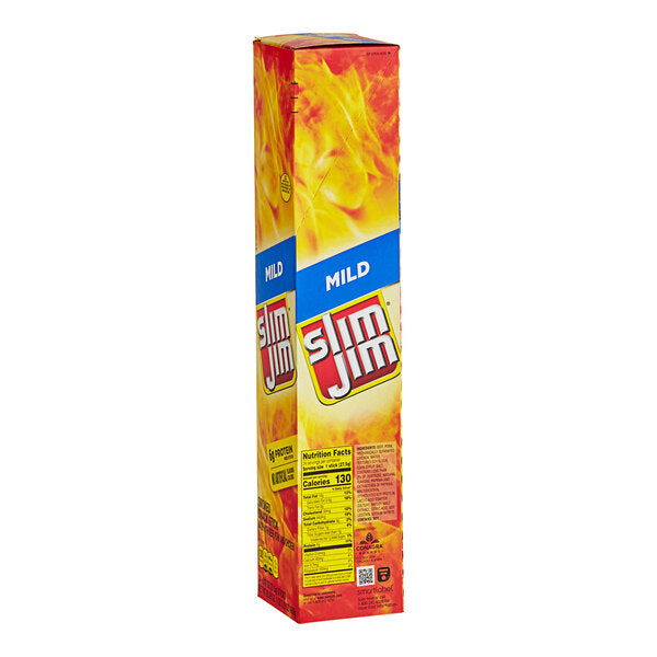Slim Jim Mild Meat Stick 0.97 oz. - 144/Case