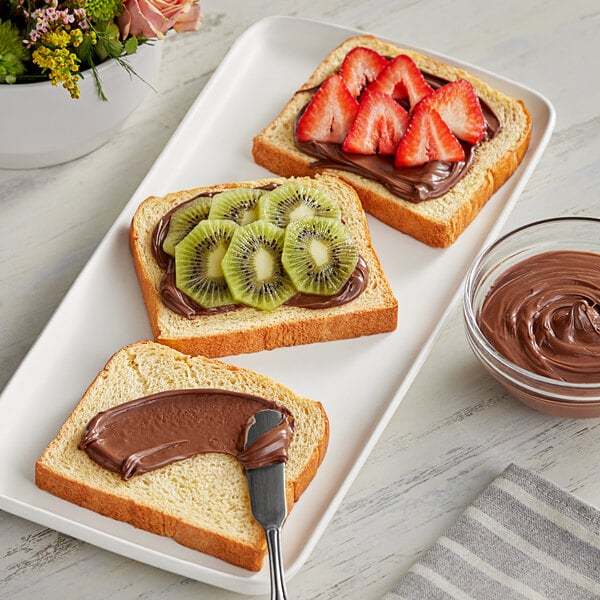 Brioche Gourmet Frozen Plant-Based Sliced Brioche Bread Loaf 17.64 oz. - 12/Case