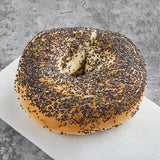 Just Bagels Authentic New York Poppy Seed Bagel 4 oz. - 48/Case