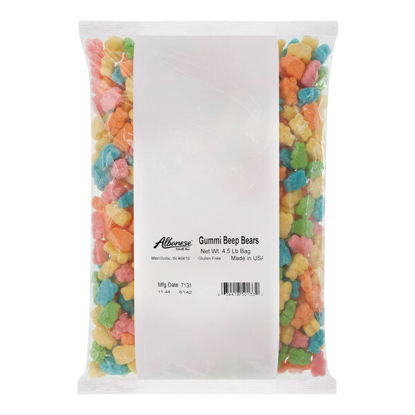 Albanese Sour Gummi Beep Bears 4.5 lb.
