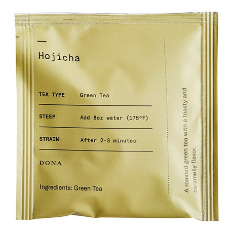 Dona Hojicha Green Tea Sachet - 50/Box
