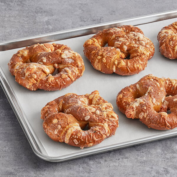Kim & Scott's Pizza Stuffed Soft Pretzel 6 oz. - 24/Case