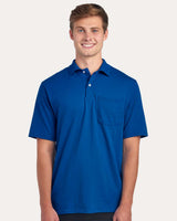 JERZEES® Men’s Dri-Power Polo with Pocket Moisture Wicking Performance T-Shirt