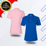 JERZEES® Women’s 100% Ring Spun Cotton Pique Polo