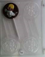 Ghost by Cactus Chocolate Sucker Mold - CCH045