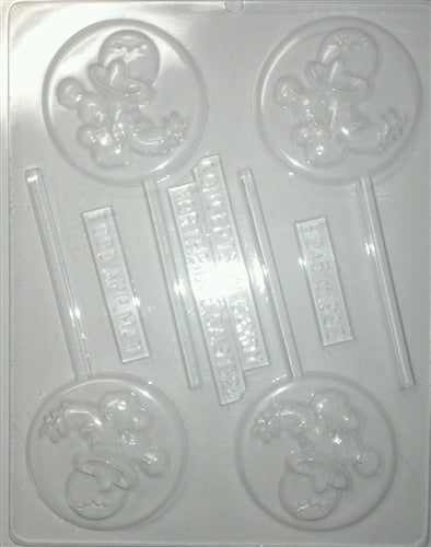 Ghost by Cactus Chocolate Sucker Mold