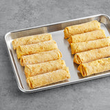 The Gourmet Egg Roll Co. 3 oz. Bacon, Egg, and Cheese Egg Roll - 60/Case