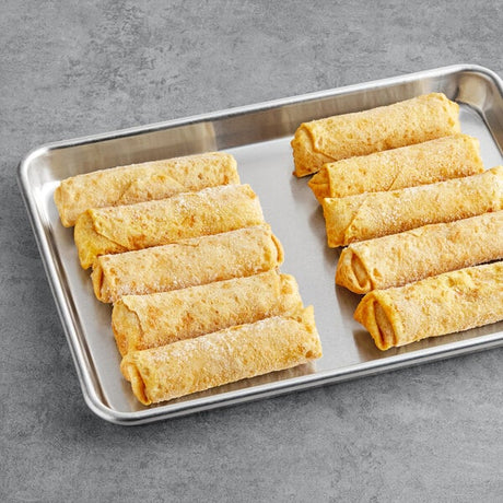 The Gourmet Egg Roll Co. 3 oz. Bacon, Egg, and Cheese Egg Roll - 60/Case