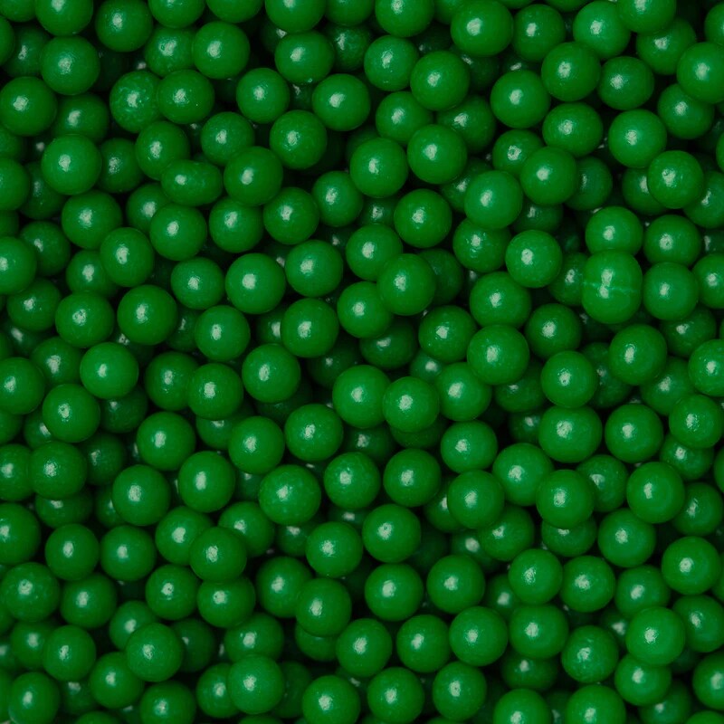 Krazy Sprinkles Green 8mm Sprinkle Beads by Bakell