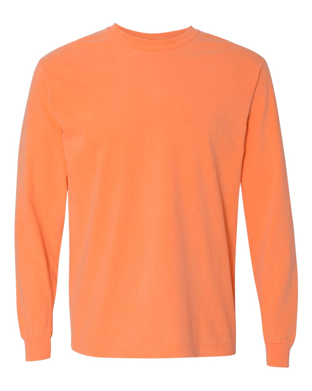 Comfort Colors® Garment-Dyed Heavyweight Crewneck Long Sleeve T-Shirt