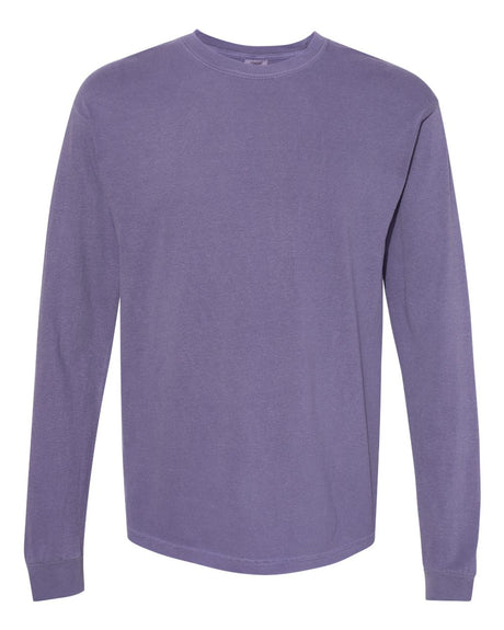 Comfort Colors® Garments Dyed Heavyweight Crewneck Long Sleeve T-Shirt