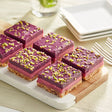 Nats Rawline Plant-Based Vegan Raspberry and Blueberry Raw Cake Square 2.3 oz. - 12/Case