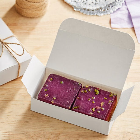 Nats Rawline Plant-Based Vegan Raspberry and Blueberry Raw Cake Square 2.3 oz. - 12/Case