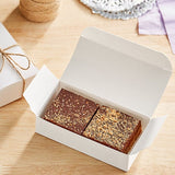 Nats Rawline Plant-Based Vegan Caramel and Chocolate Raw Cake Square 2.3 oz. - 12/Case