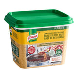 Knorr 1 lb. 095 Low Sodium Beef Bouillon Base - 12/Case