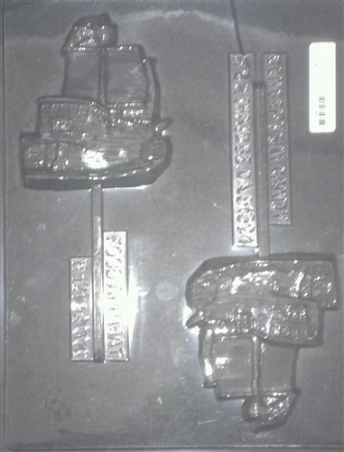 Large Pirate Ship Chocolate Sucker Mold