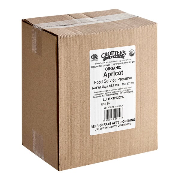 Crofter's Organic Apricot Preserves 15.4 lb.