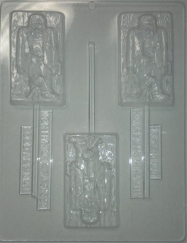 Frankenstein Monster Chocolate Lolly Mold