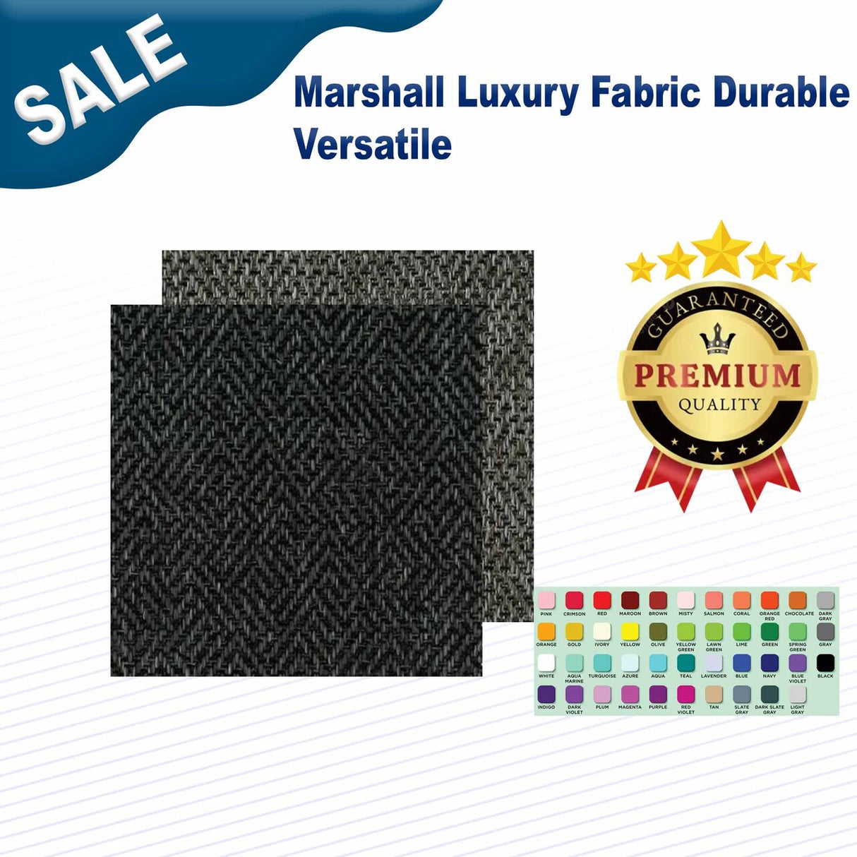 Marshall Luxury Fabric Durable & Versatile