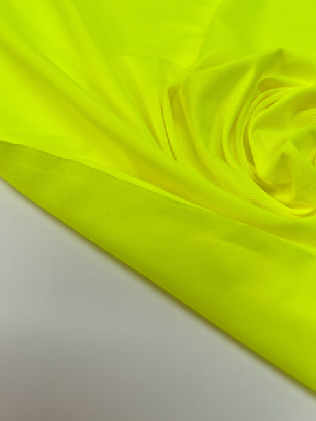 Stretch Knitted Fabric Yellow Green