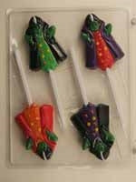 Cute Female Vampire Chocolate Sucker Mold