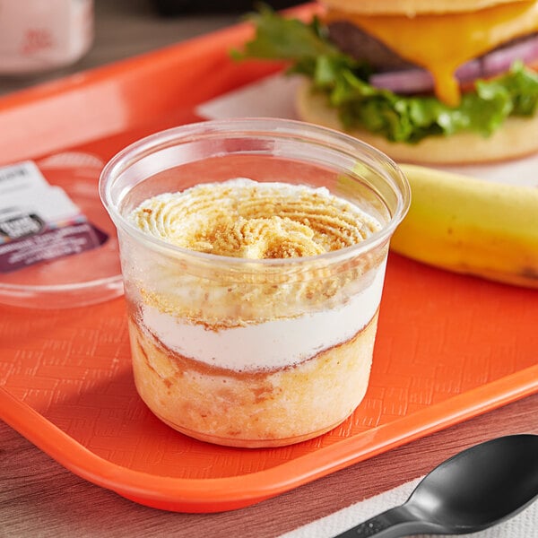 Our Specialty Treat Shop Traditional Tres Leches Cake Cup 6.63 oz. - 8/Case