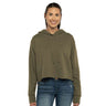 BELLA + CANVAS® Women’s Crop Fleece Long Sleeve Hoodie Sweatshirt