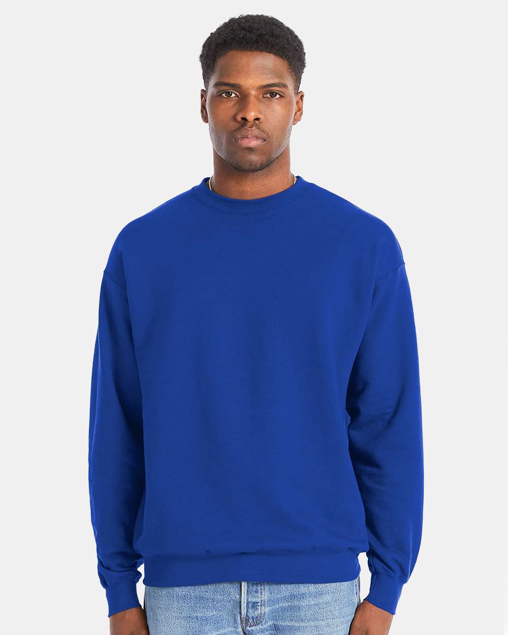 HANES® Crewneck Long Sleeve Sweatshirt
