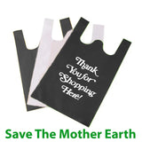 Thank You Bags for Small Business - Non Woven Reusable shopping Bags