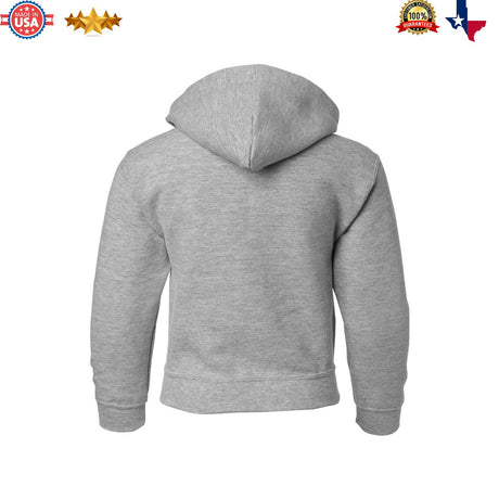 Gildan Heavy Blend Youth Full Zip Hooded Sweatshirt