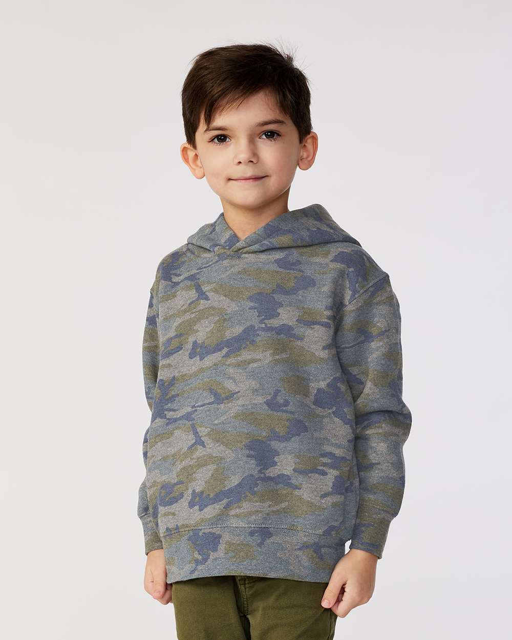RADYAN® Toddler Pullover Fleece Long Sleeve Hoodie - 3326