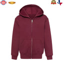 JERZEES® NuBlend Youth Full-Zip Hooded Sweatshirt
