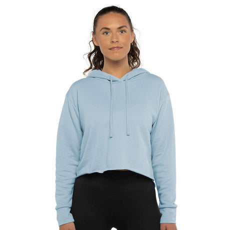 BELLA + CANVAS® Women’s Crop Fleece Long Sleeve Hoodie Sweatshirt