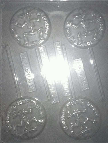 Dia De Los Muertos Sucker Chocolate Mold