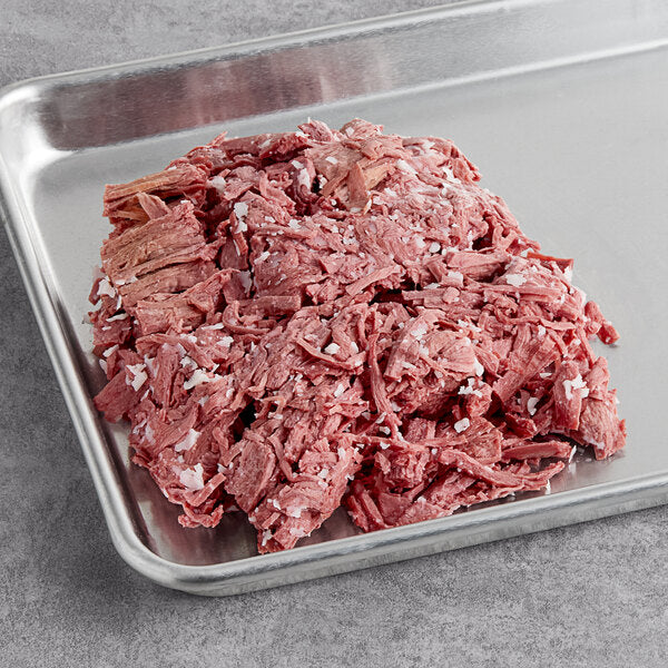 Chunk Foods Plant-Based Vegan Shredded Beef 1 lb. - 6/Case