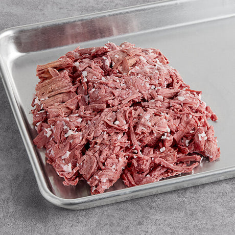Chunk Foods Plant-Based Vegan Shredded Beef 1 lb. - 6/Case
