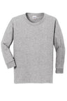 12 Pack Gildan® Youth Heavy Cotton Crew Neck Long Sleeve T-Shirt