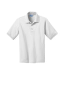 12 Pack : Port & Company® Youth Core Blend Jersey Knit Polo