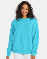 ComfortWash by Hanes® Garment-Dyed Crewneck Long Sleeve Sweatshirt