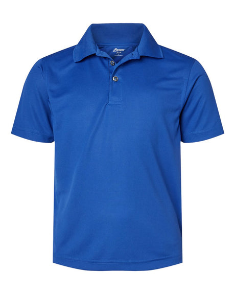Pack 12: Paragon® - Youth Saratoga Performance Mini Mesh Polo