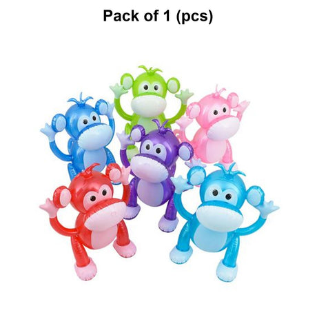 Inflatable Monkey Assorted Colors