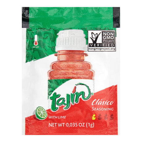 Tajin Clasico Seasoning 0.035 oz. Packet - 1,000/Case