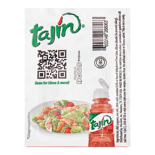 Tajin Clasico Seasoning 0.035 oz. Packet - 1,000/Case