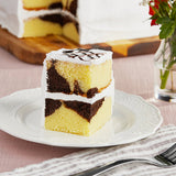 Rich's Allen Un-Iced Yellow Marble Cake 1/2 Sheet 47.97 oz. - 5/Case